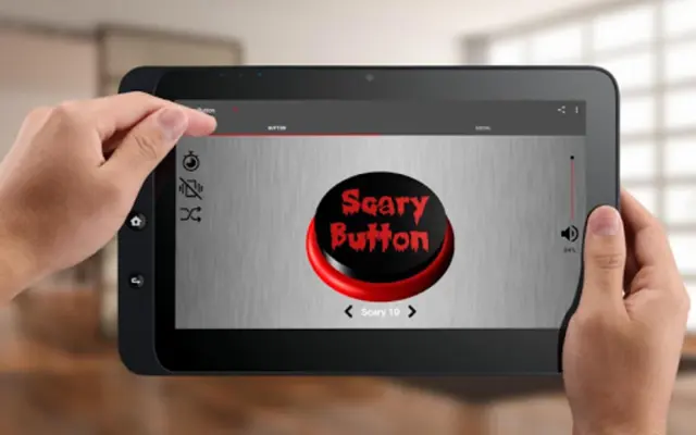 Scary Button android App screenshot 0